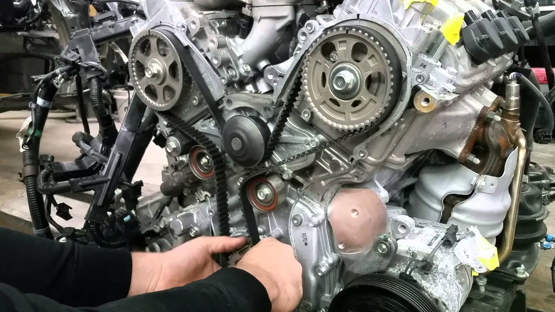 Timing belt-Servicing