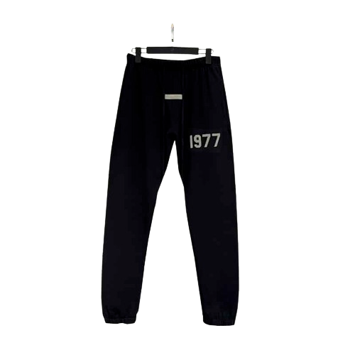 Essentials-Black-1977-Sweatpants