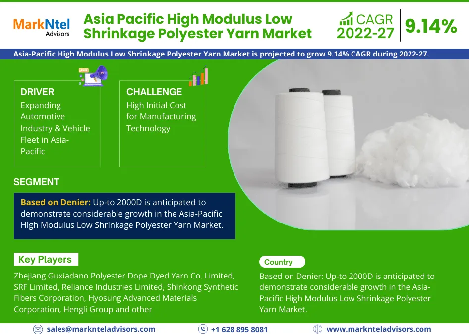 Asia Pacific High Modulus Low Shrinkage Polyester Yarn Market