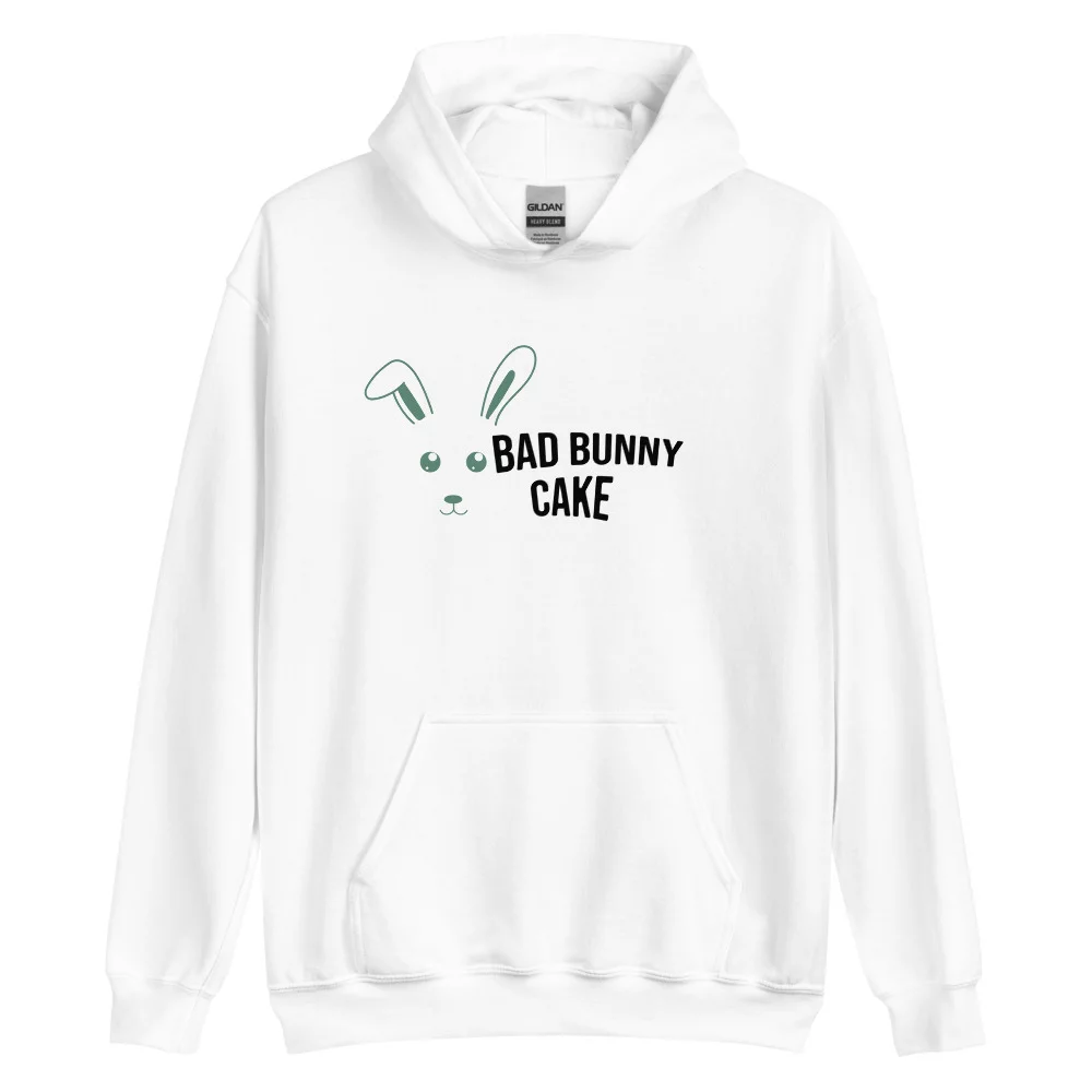 Bad Bunny Cake Pullover Hoodie Embrace Your Fandom in Style
